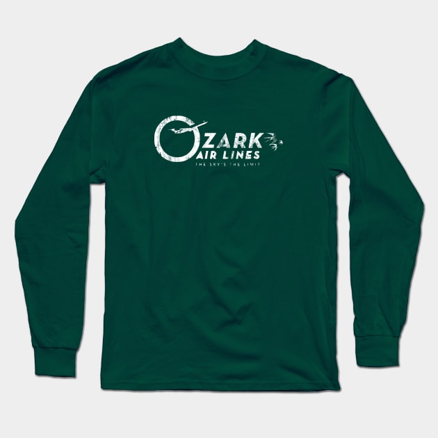 Ozark Airlines - The Sky's The Limit Long Sleeve T-Shirt by boscotjones